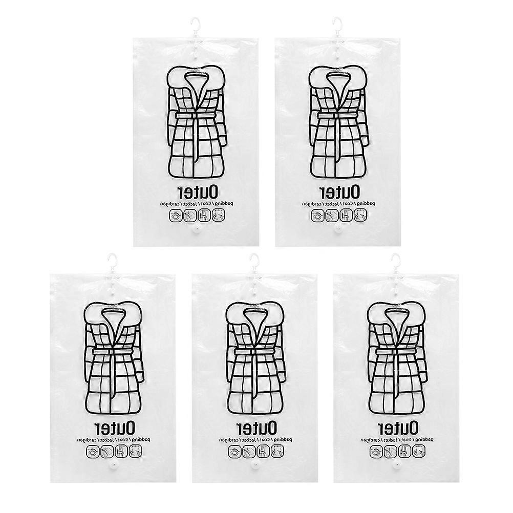 Vacuum Storage Bag for Space Saving Made of PA and PE Transparent Super Capacity 70x90cm