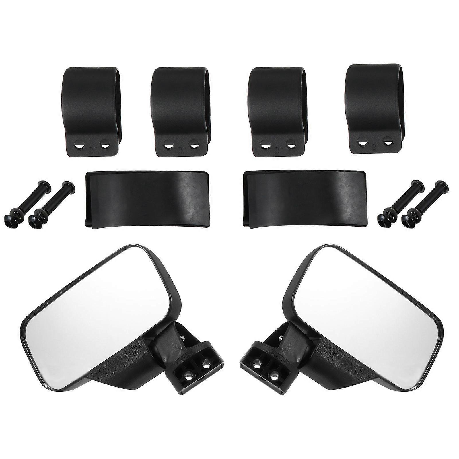 Shatterproof Adjustable Wide Angle Rearview Mirror for Car, UTВ, ATV – Anti for Enhanced Safety
