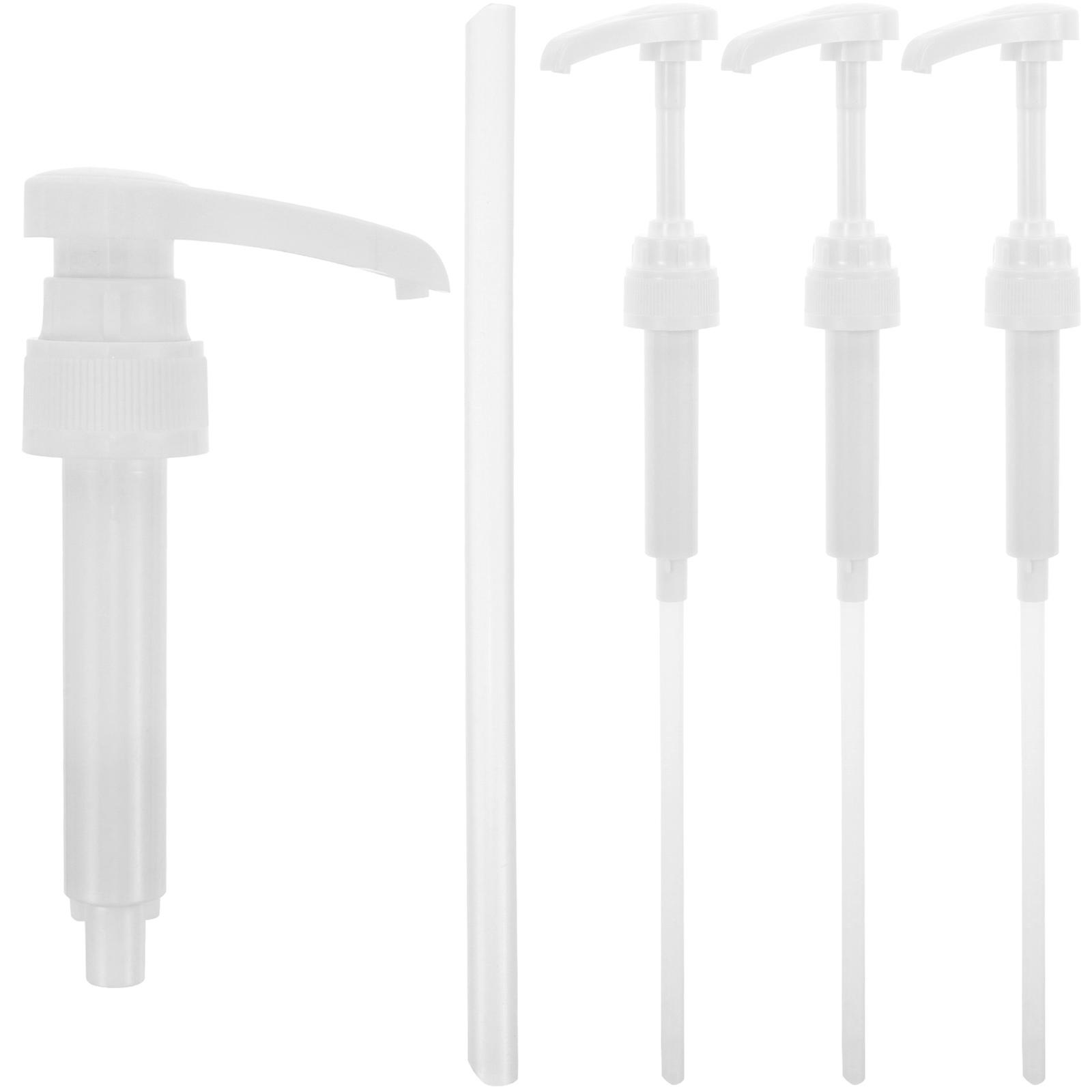 Pump Heads For Bottles Bottle Replacement Pumps Dispensing Kitchen Use 14.00X7.50X3.50cm Press-Type Design 4 Sets
