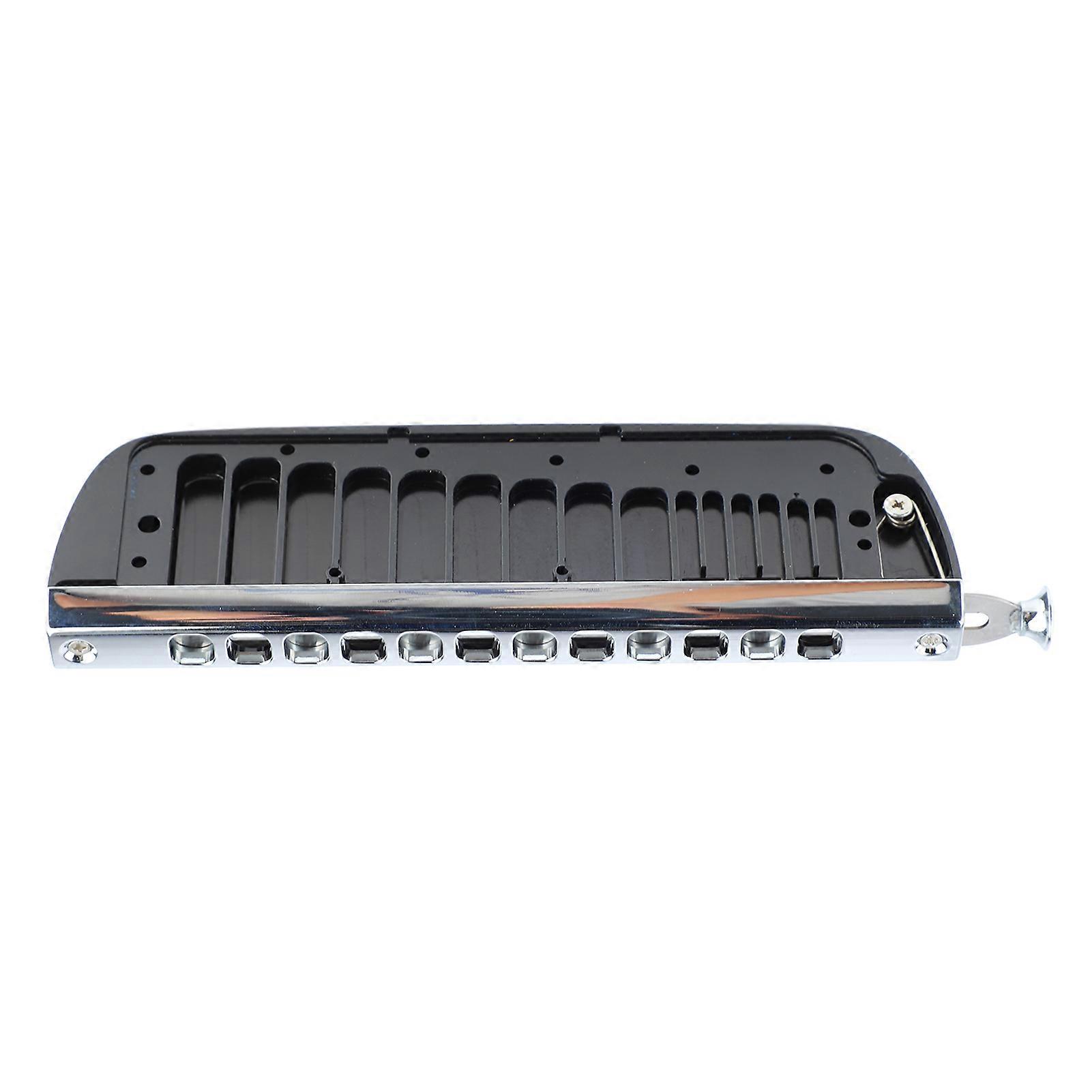 Harmonica Comb Fine Processing Chromatic Harmonica Comb Accessories for Beginners 255 Aluminum
