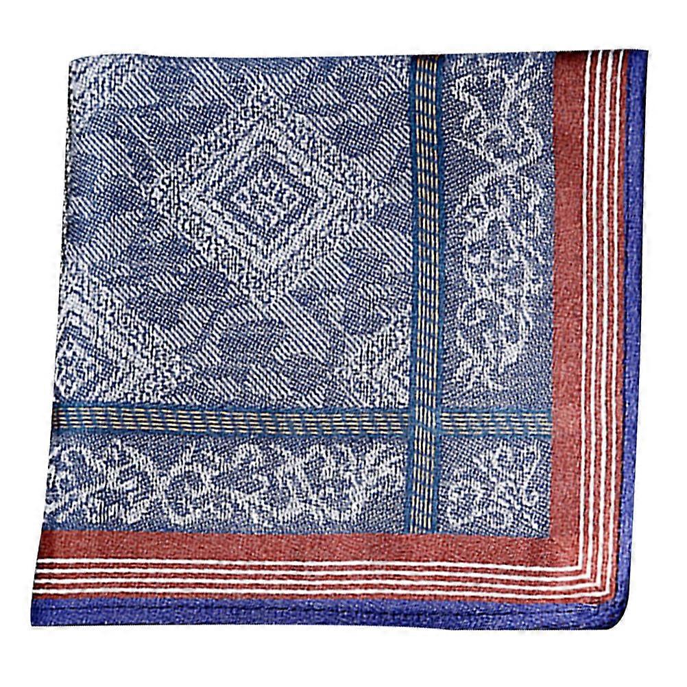 Mens Handkerchief Vintage Style Cotton Comfortable Sweat Absorbent Square 43x43cm 1Set
