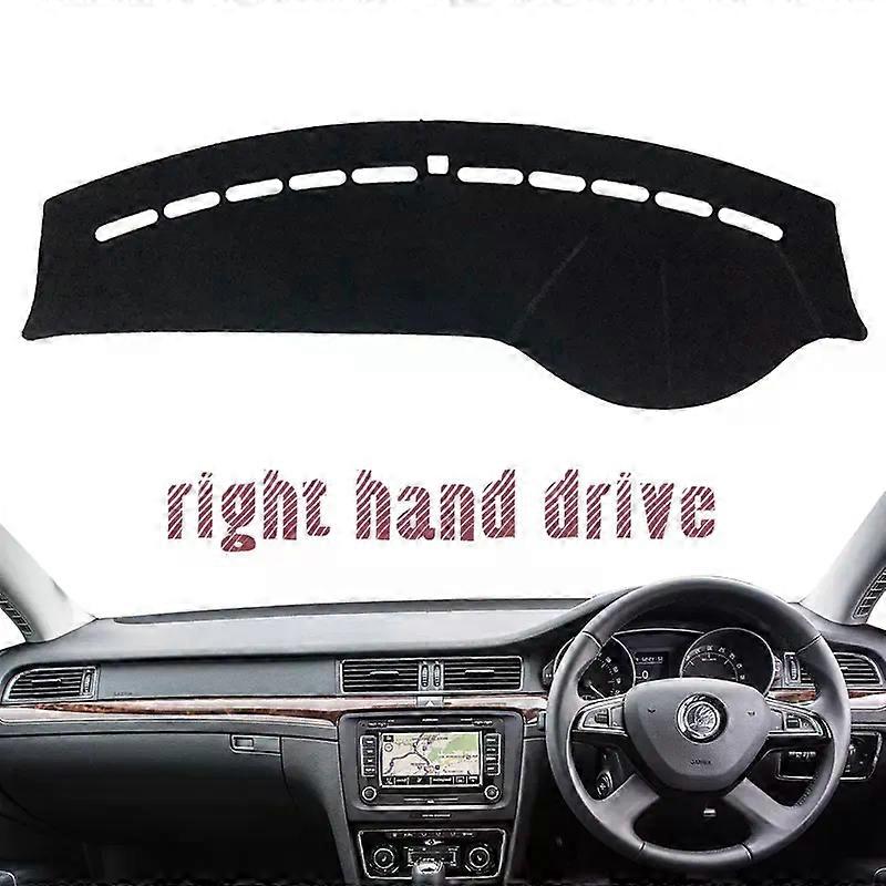 Dashboard Cover Protective Avoid Light Sunshade Carpet Mat for Skoda Superb 2 B6 3T 2009 2010 2011 2012 2013 2014 2015 MK2
