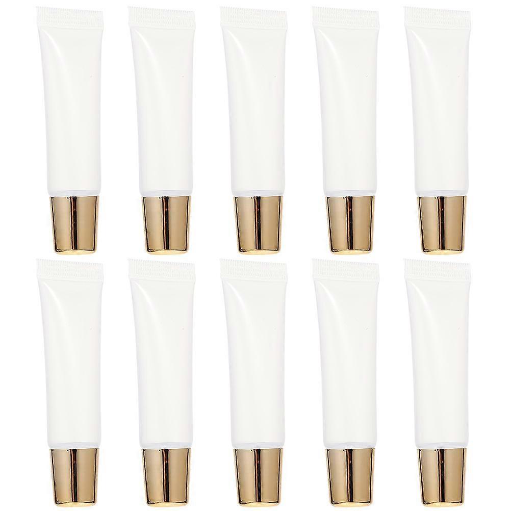 50pcs Transparent Lip Gloss Tubes Refillable Durable Cosmetic Bottles with Caps for DIY Lip Gloss Travel and Daily Use