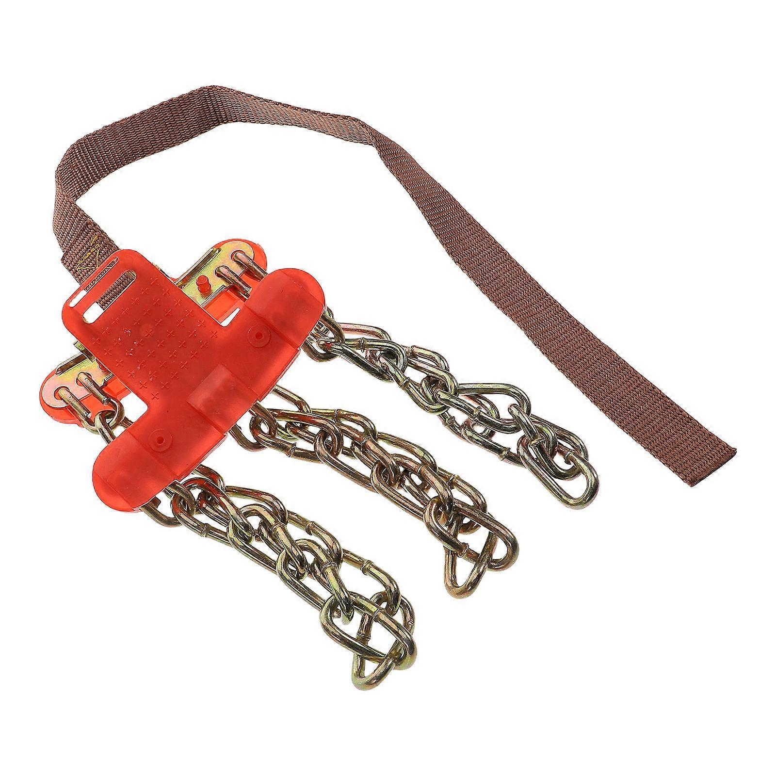 Emergency Thickened Skid Chain Universal Fit For Various Models High Strength Material Portable And Convenient 1Pcs