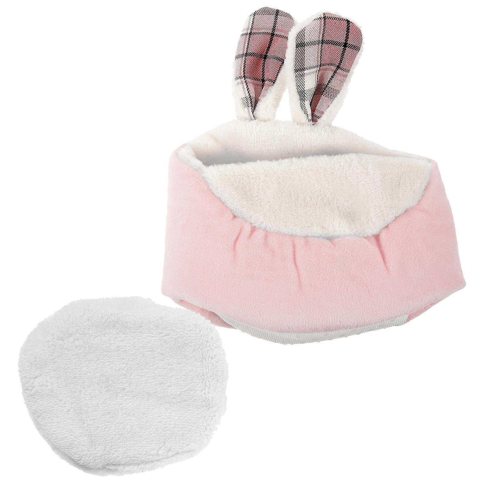 Cute Shape Bed for Guinea Pig Small Pets Resting Warmth Cozy Experience 1Set