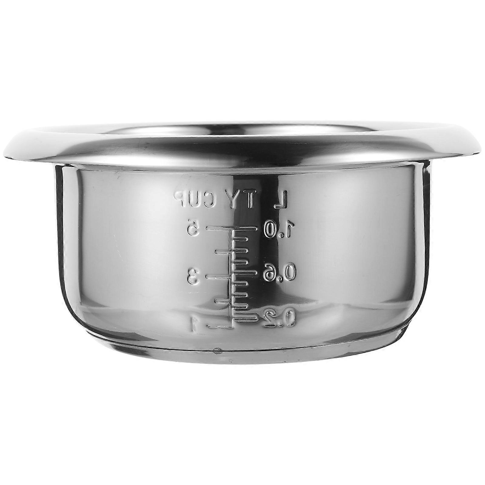 Large Capacity Rice Cooker Inner Pot Round Cake Baking Pot Multi use Rice Pot for Home 1 Set