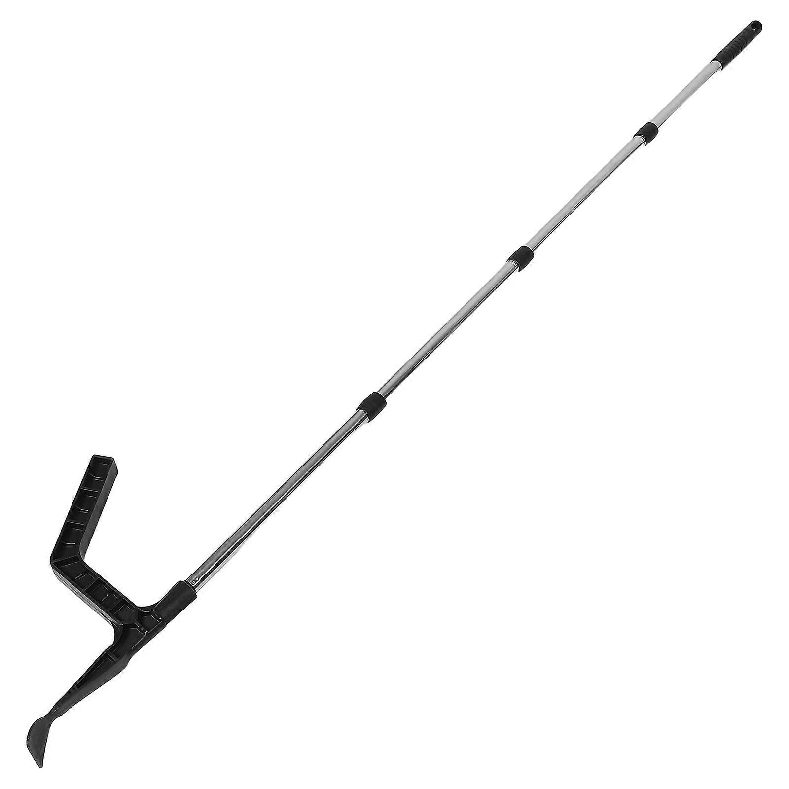 Gutter Cleaning Tool with Extendable Pole – Efficient Scoop for Removing Leaves and Debris from Roofs and Elevated Areas – Durable and Safe Design