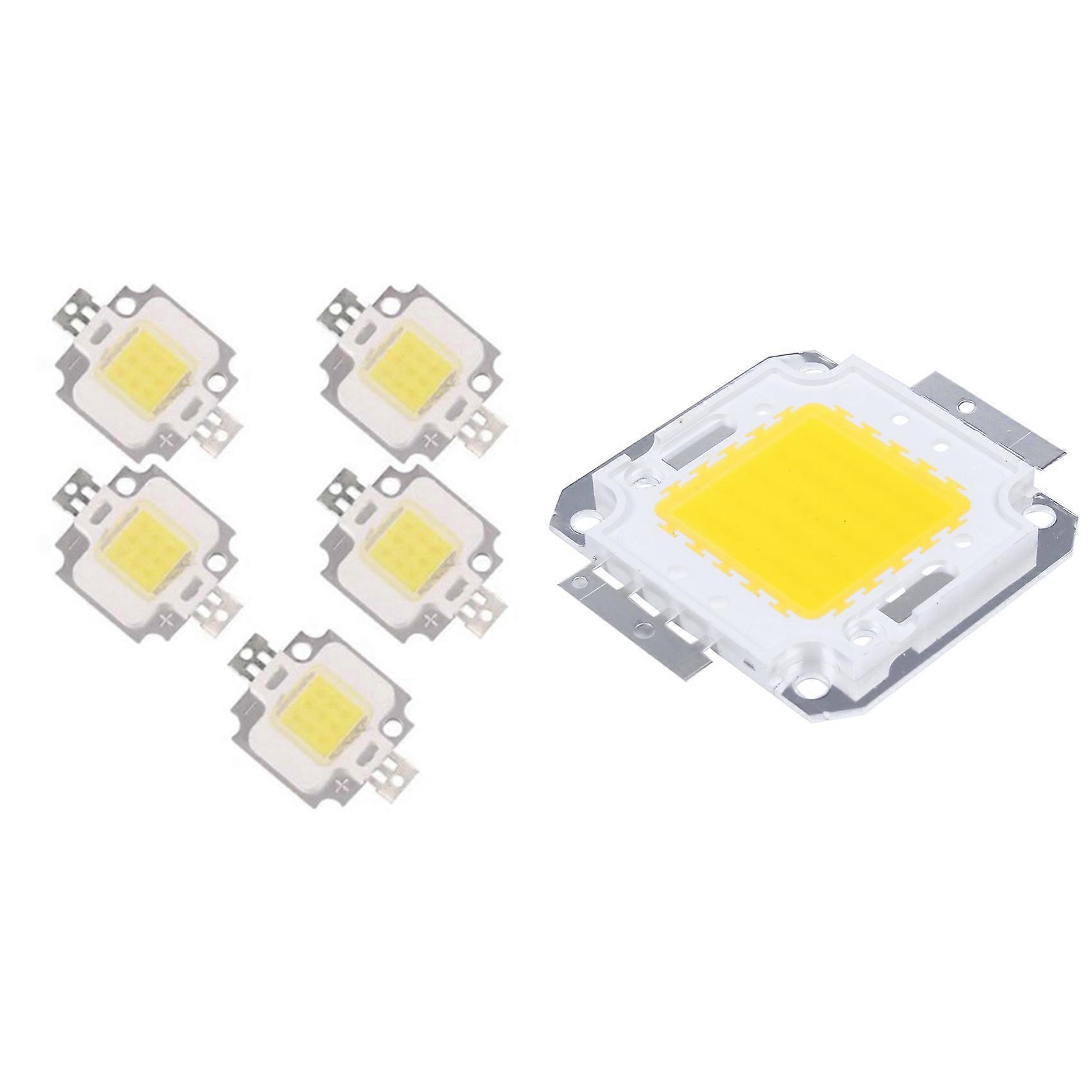 3800LM 50W LED Chip Bulb Lamp Warm White with 5 x LED Module LED Lamp Bulb White Nature 10W 20000K 9