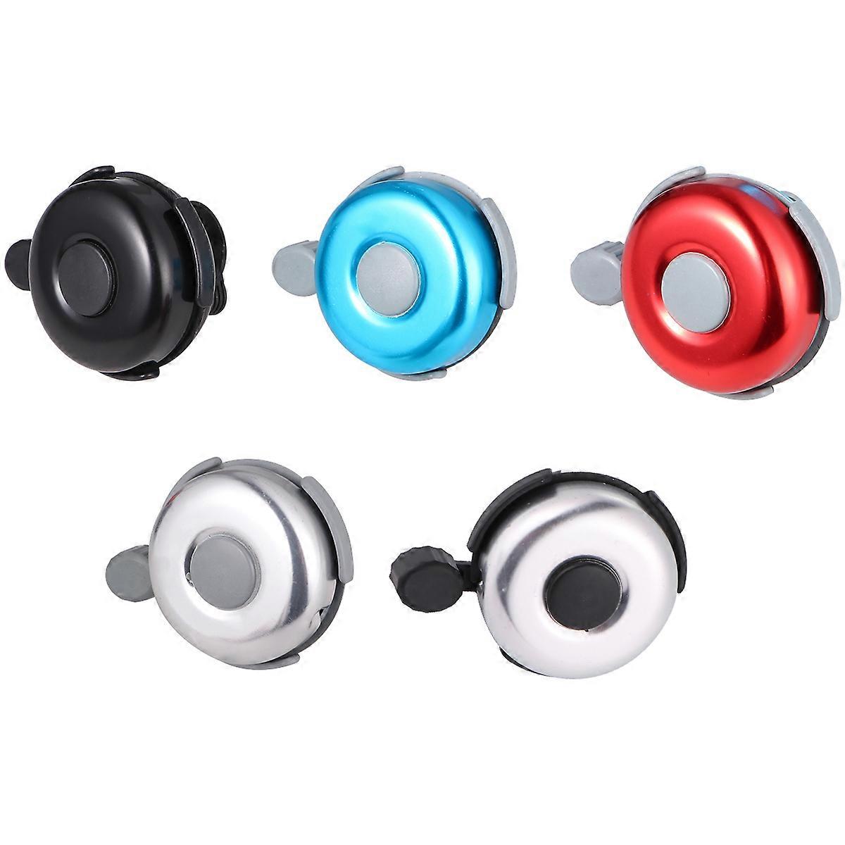 Small Bike Bell for Outdoor Use Made of Durable Aluminum in Assorted Colors 10 Pieces