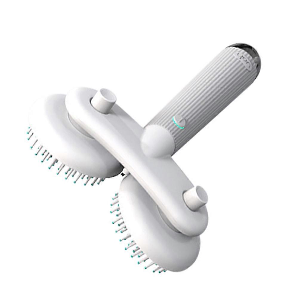 Pet Hair Removal Comb Suitable For Dog Grooming Sessions With Fine Craftsmanship In White Color 1Pcs