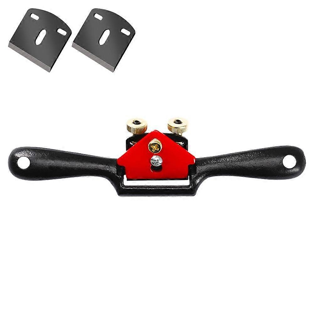 Adjustable Woodworking Spokeshave Tool for Manual Wood Shaping, Handcrafted Wooden Planer for Fine Carpentry