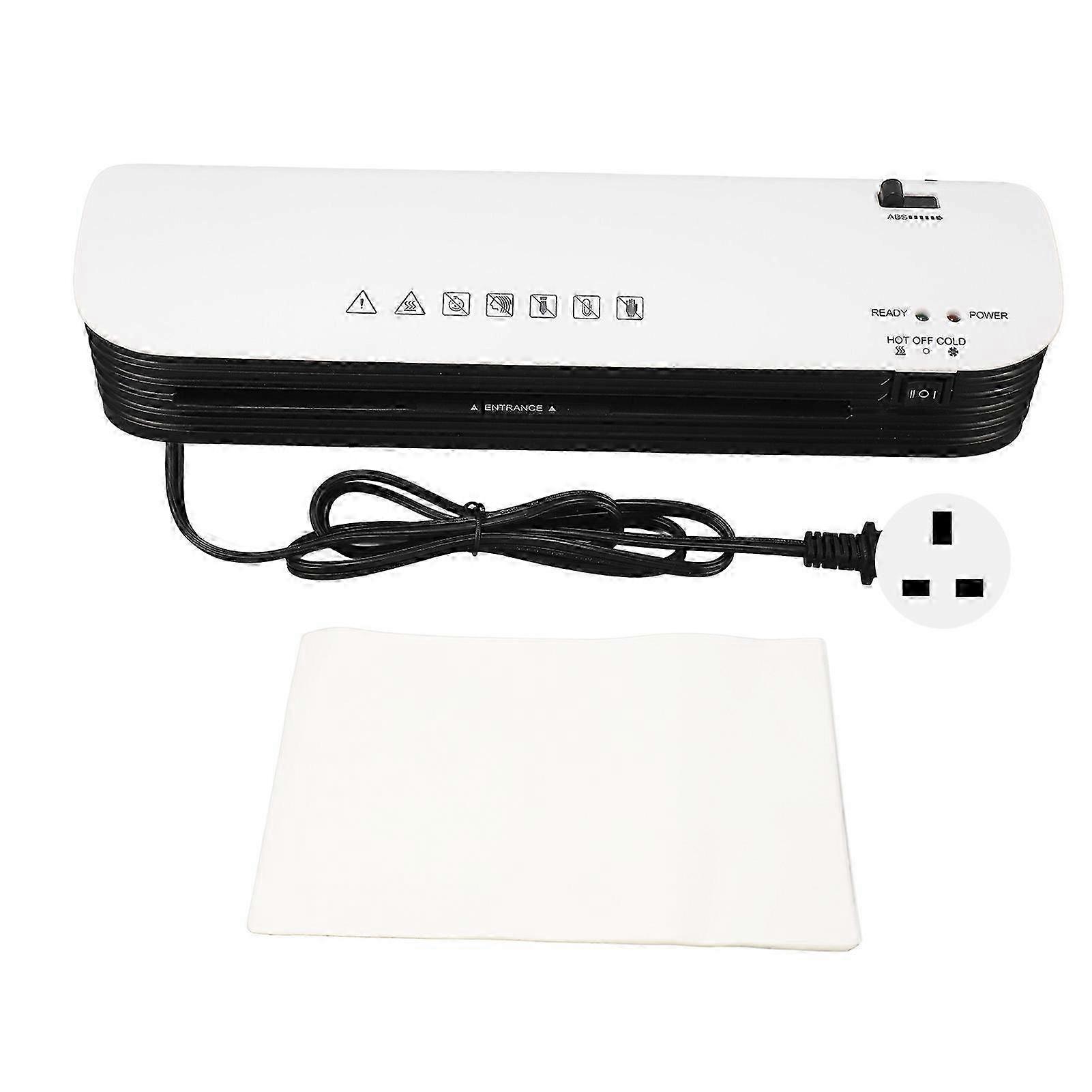 2025 A4 Thermal Laminator with 50Pcs Sheets Hot and Cold Laminating Machine for Home School Office Use EU Plug 220240V