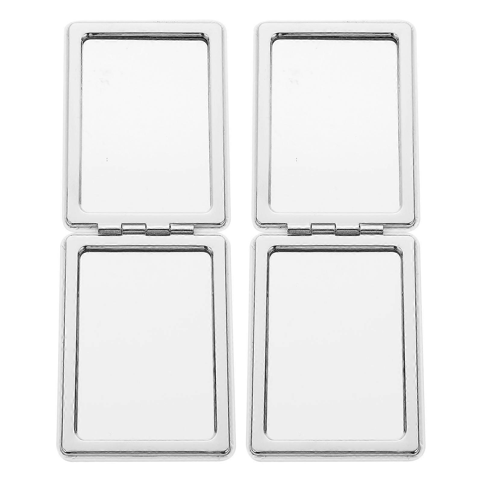 Stylish Double-Sided Mirror for Travelers, Lightweight and Easy to Carry