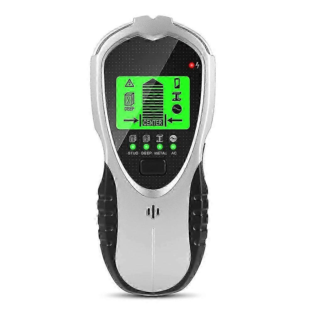Detector de scanner de parede localizador de cabo 4 em 1 multifuncional com display LCD de alarme de áudio de metal para energia de madeira