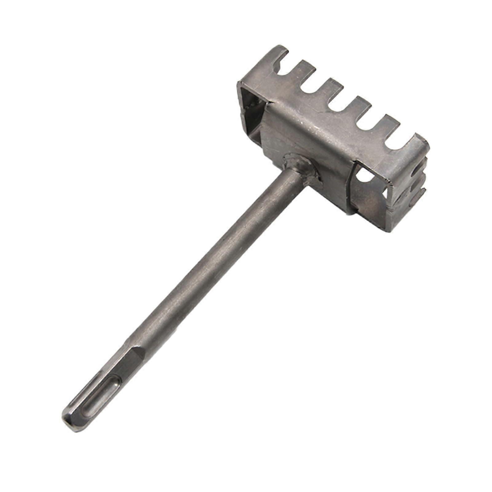 Quadratic hole cutter for wall mounting, compatible with switches and sockets