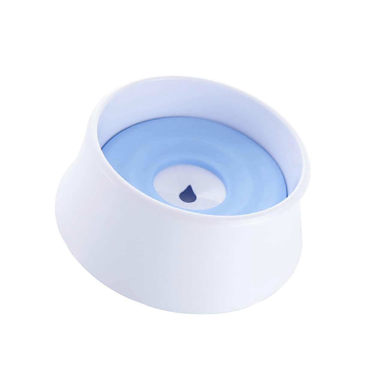 Pet Drinking Bowl Large Capacity Splash-Proof Water Bowl Removable For Cleaning For Daily Use Sky