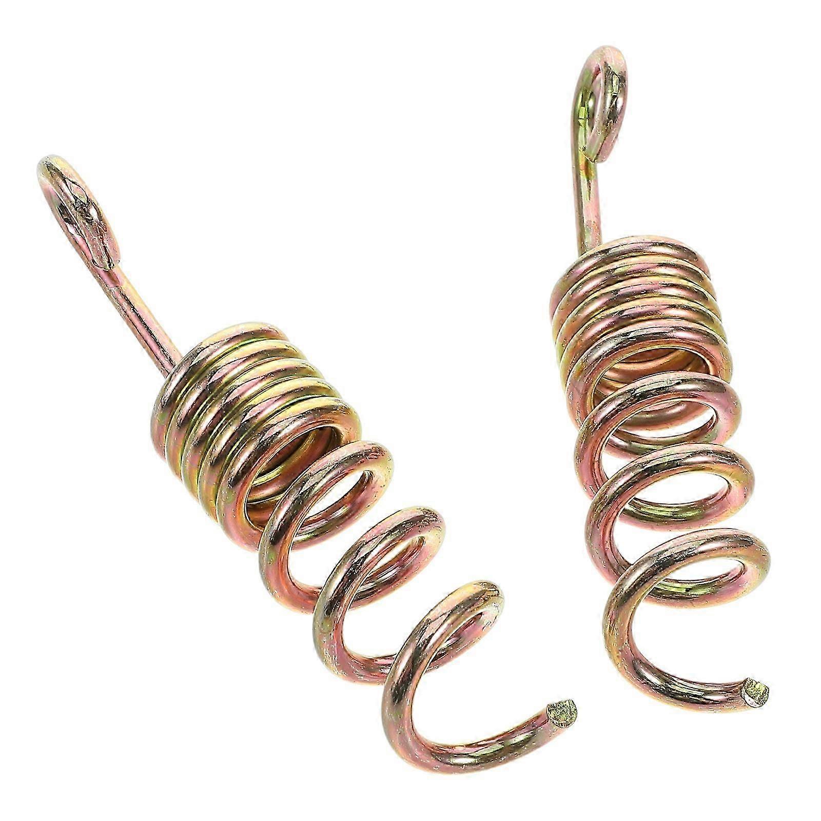 Rustfritt stål Utstillingsdukke Arm Maskinvare Fjær Krok Feste Deler For Utstillingsdukke Klær Display Gylden 1Pair