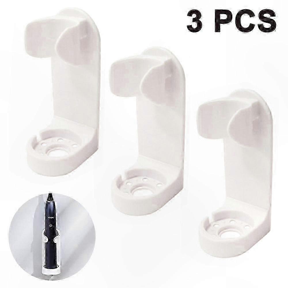 Electric Toothbrush and Toothpaste Holder for Wall Mount - Bathroom Storage Solution