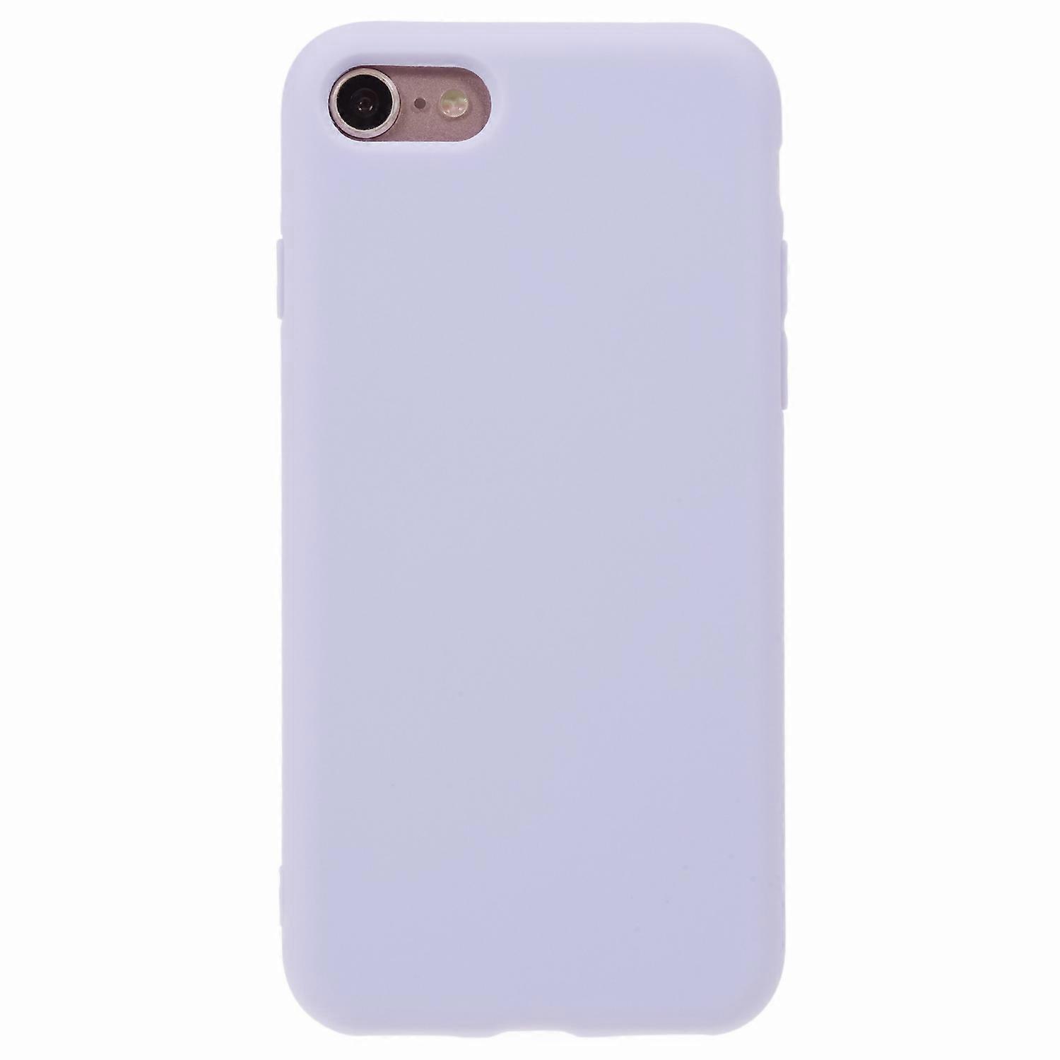 For iPhone 7 8 SE (2020) SE (2022) Candy Color Matte Phone Case Anti-scratch TPU Cover
