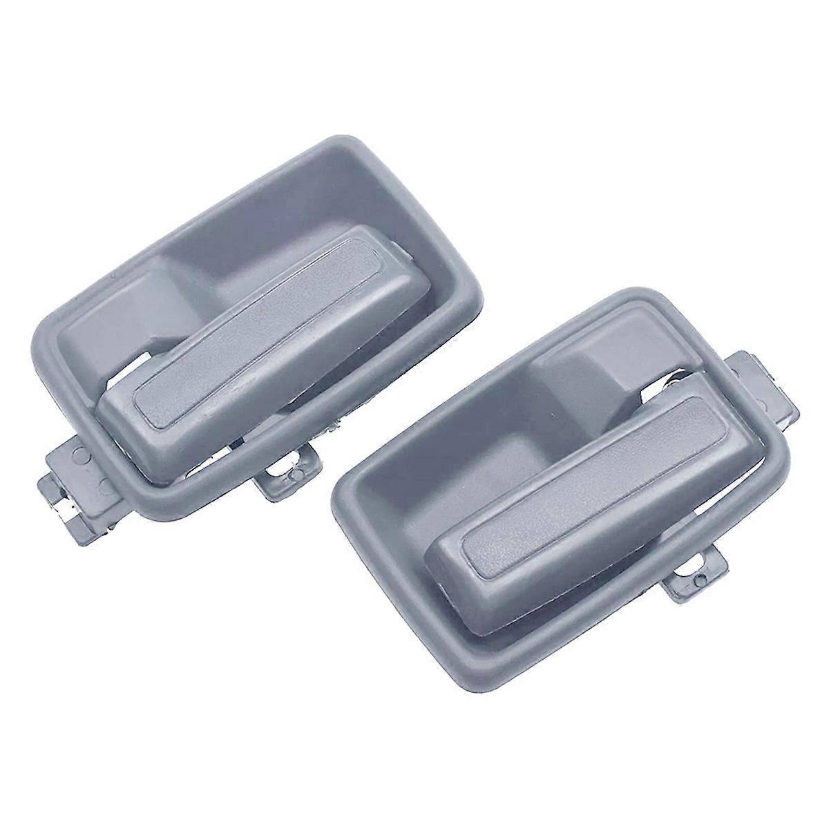 Interior Inner Door Handle Left Right Grey for
