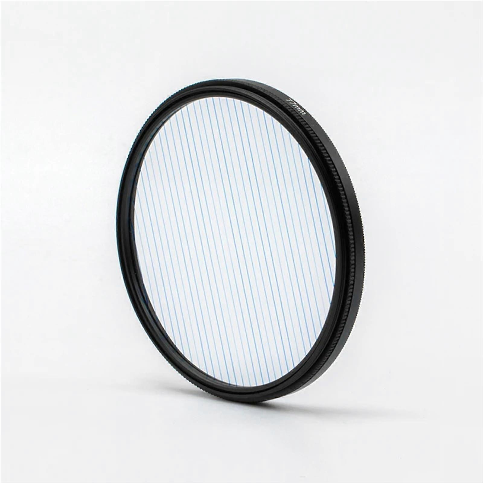 Regenbogen BLUE Orange Streak Filter 77/82mm Flare Radiant FX Filter (with 82mm Adapter, Blue Flare) With 82mm Adapter Blue Flare