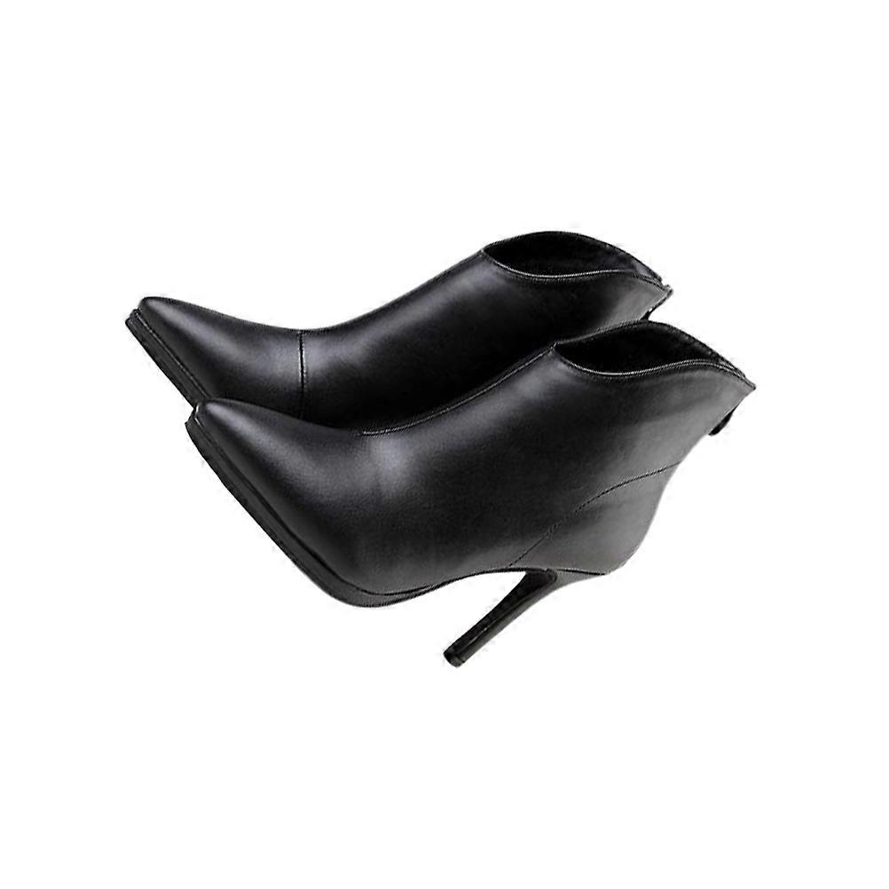 High-heeled short boots offering both charm and versatility in style