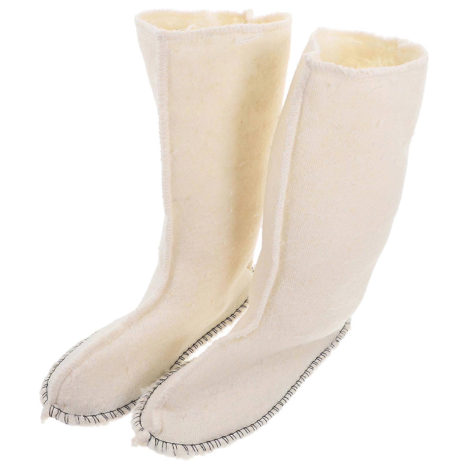 Waterproof Boot Liners 1 Pair Detachable For Cold Weather Rain Boots Offering Anti-slip Features And Warmth Retention