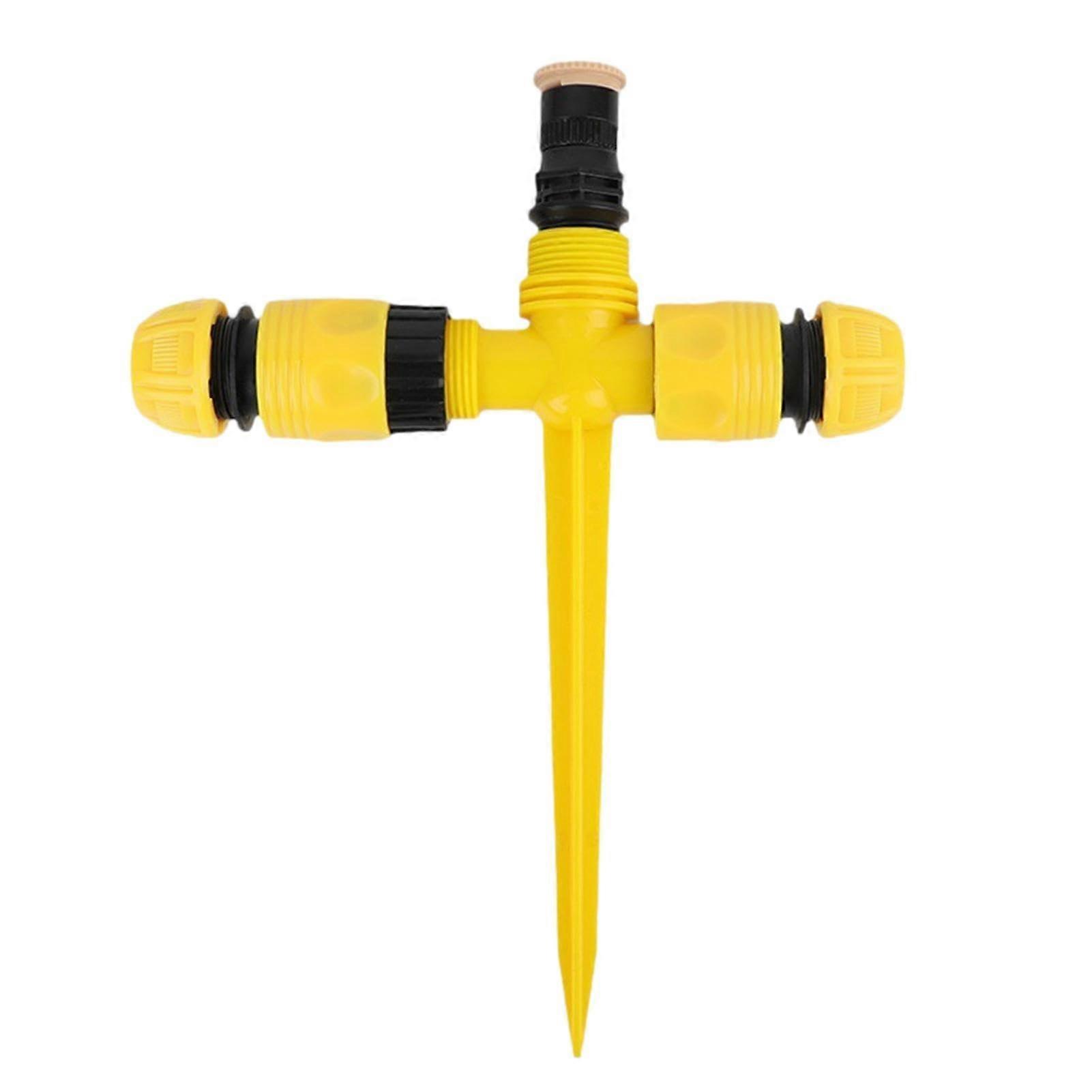 Automatic Garden Sprinkler with Flow Control, 360 Degree Rotation, Large Area