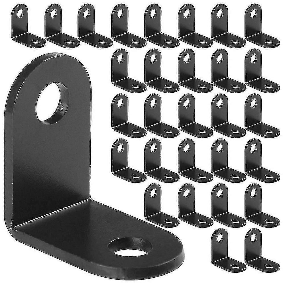 100pcs Angle Bracket,25 X 25 X 2mm Corner Brace, 90 Degree