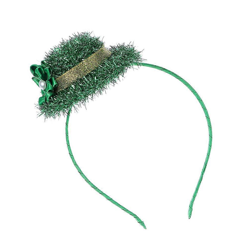 Patrick's Hat Headband Decorative Headdress for Festivals, Costume Parties & Stage Performances – Durable Design for Fun Atmosphere