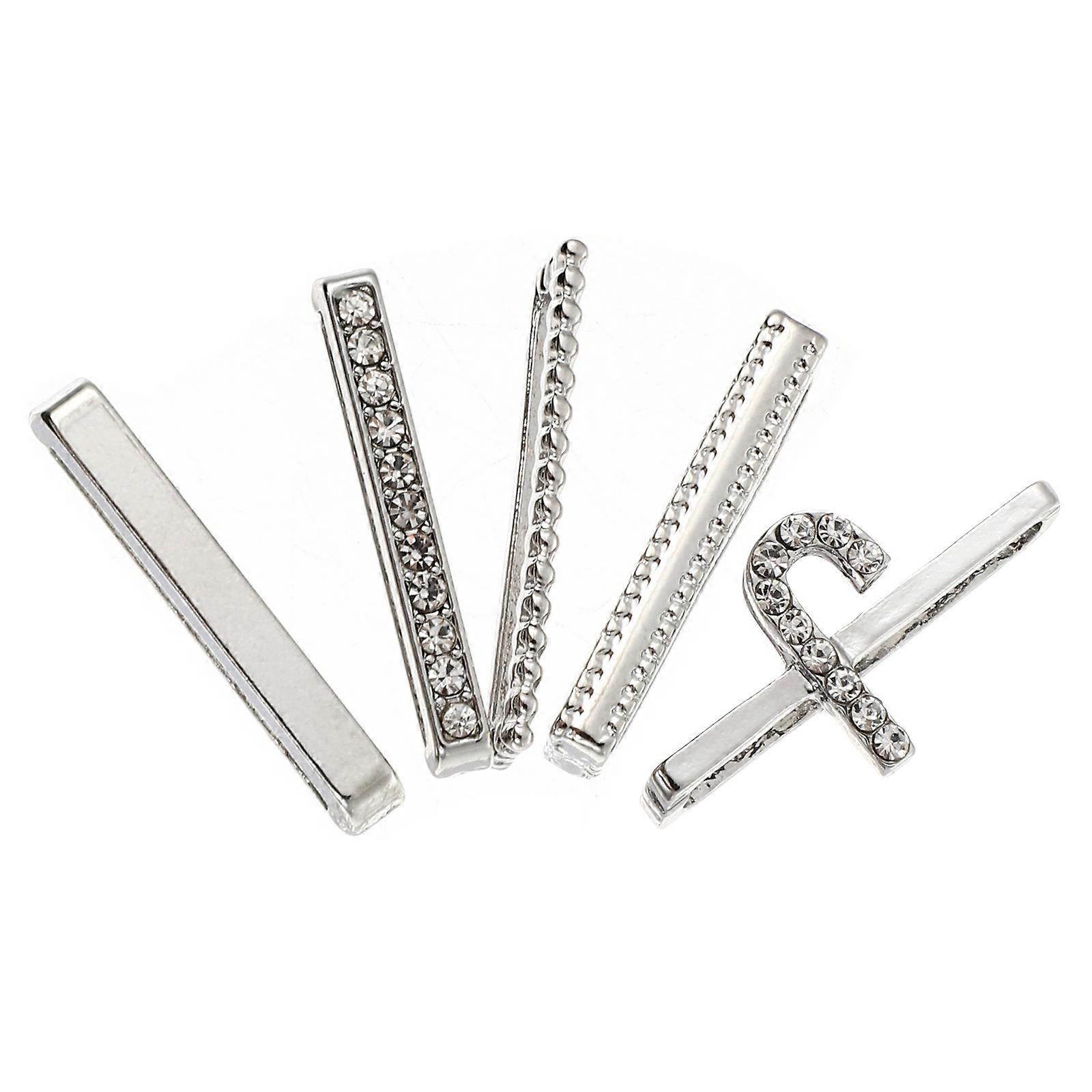 Zinc Alloy Watchband Charms 5Pcs Decorative Rings Tailor-Made For 38Mm Bands Perfect For Weddings Parties And Formal Events