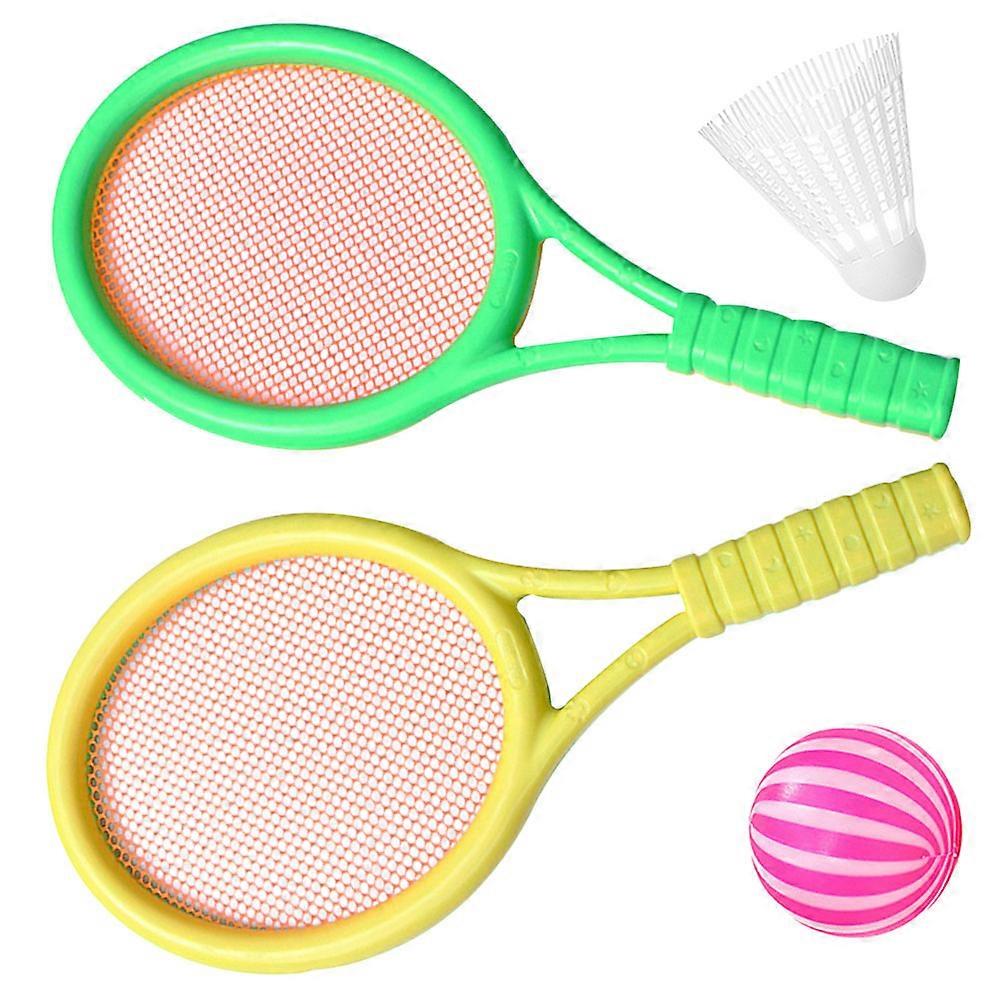 Tennis Racket Set for Outdoor Sports – Random Color, Beginner Friendly Design for Young Players and Parent Games