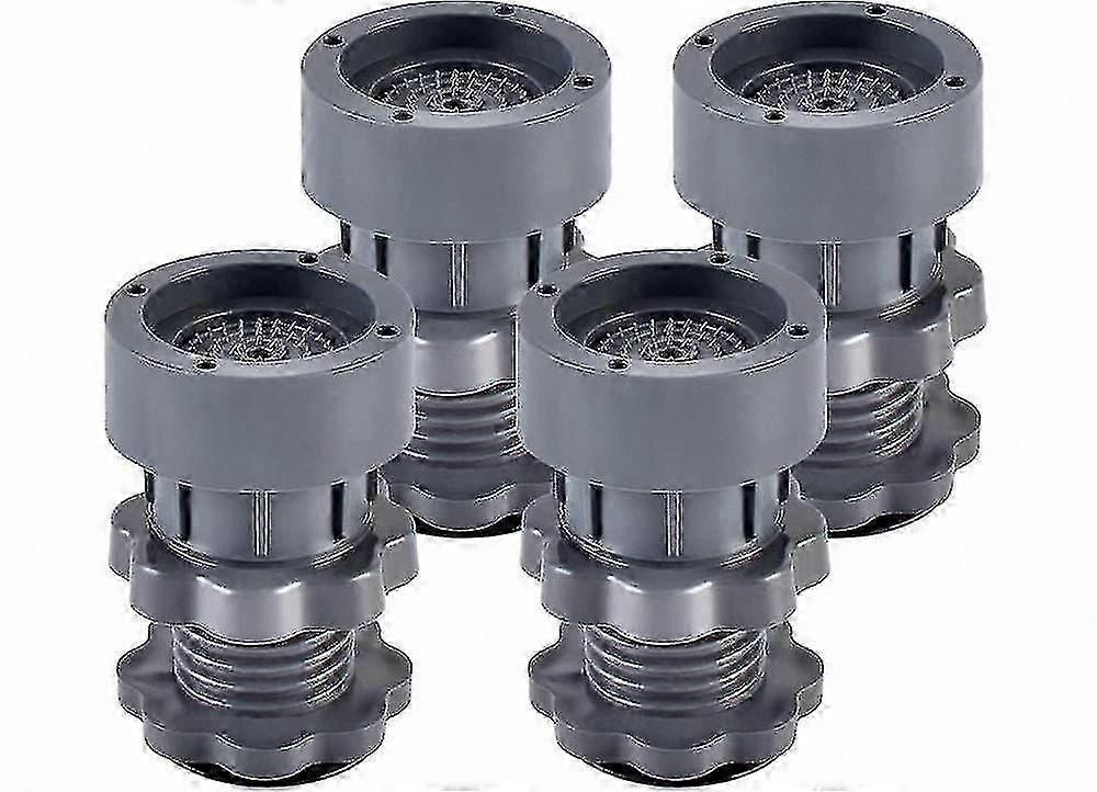 4-Pack Washing Machine Feet Adjusters, Anti-Vibration Noise Reduction Pads with Non-Slip Base for Stable Appliance Support