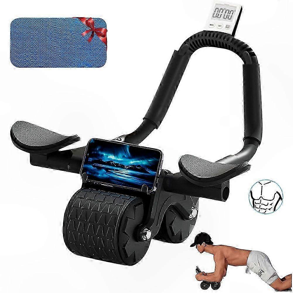 Core Muscle Trainer Wheel for Abdominal Workouts and Core Strengthening Exercises