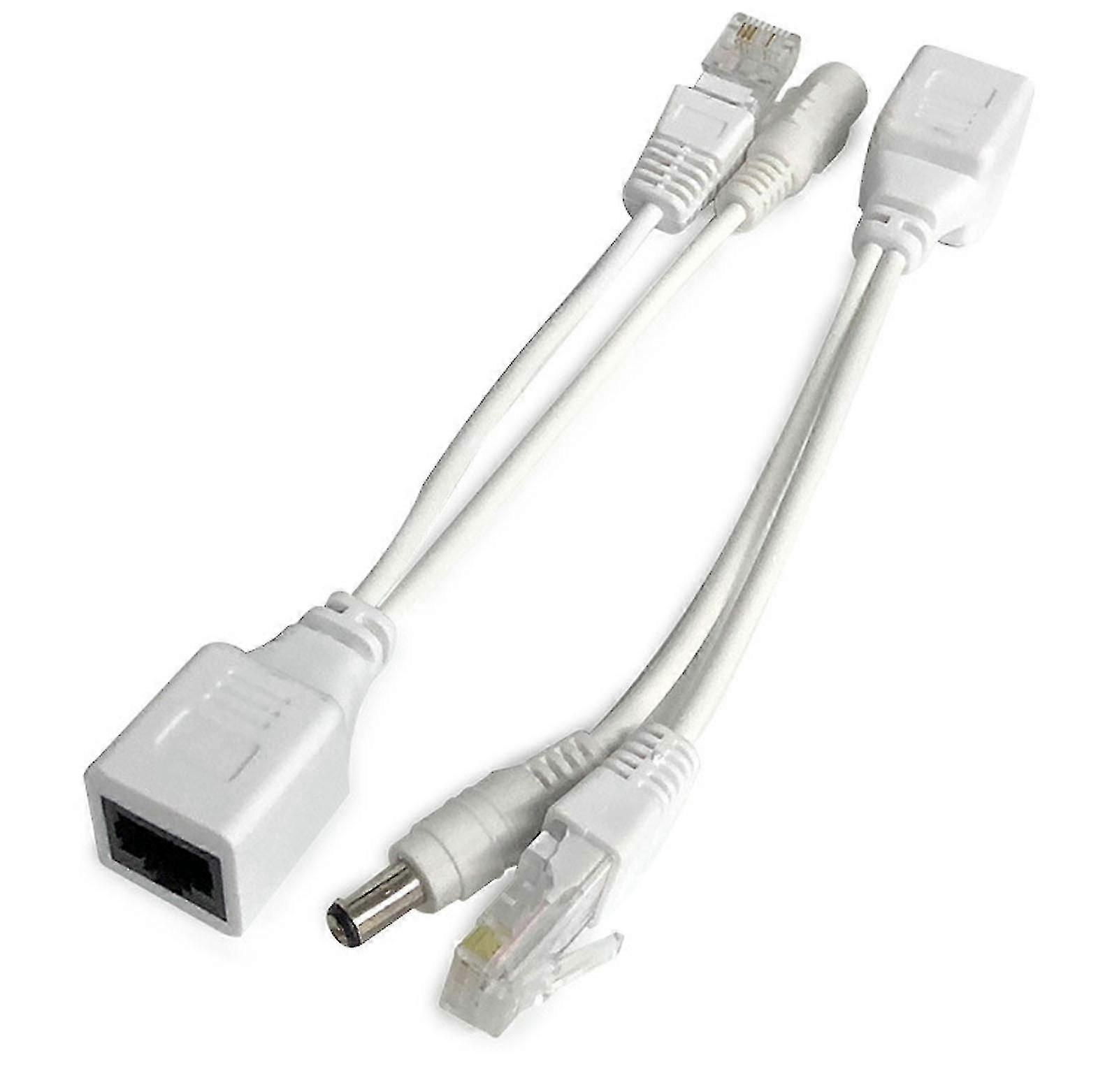 1 pair Passive PoE injector and splitter kit 12V PoE injector and splitter for