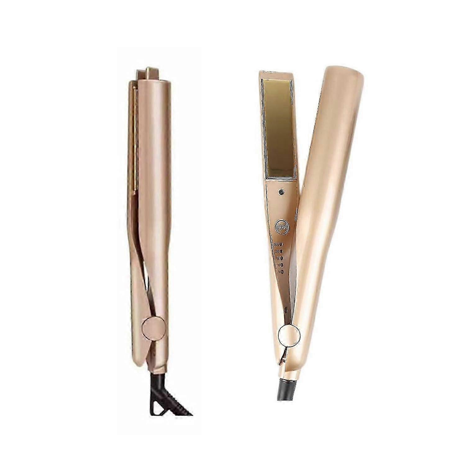 2025 1 stk Navoby 2 i 1 rettetang og krøller, Navoby Curler, 2 i 1 hår