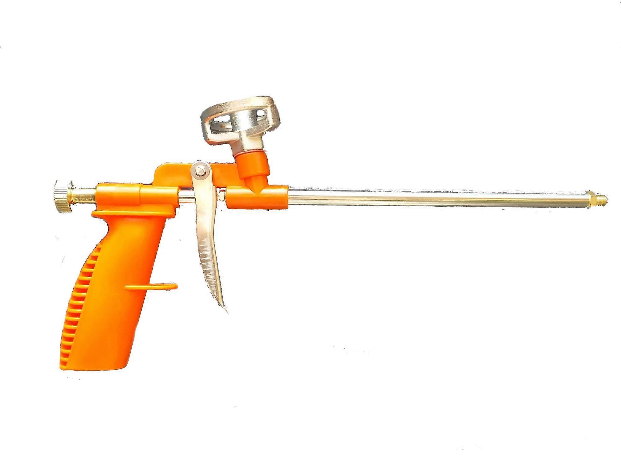 Metal Foam Gun, Professional Dosing Gun with Ergonomic Plastic Handle, for Building Foam Cans