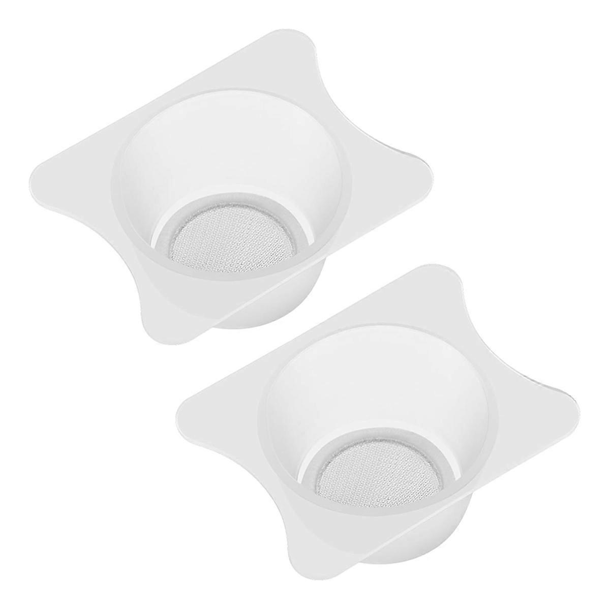 2 Pcs Airbrush Filter Cup PP Strainer Filters Accessories for Paint Airbrush Accessories Crafts, Si