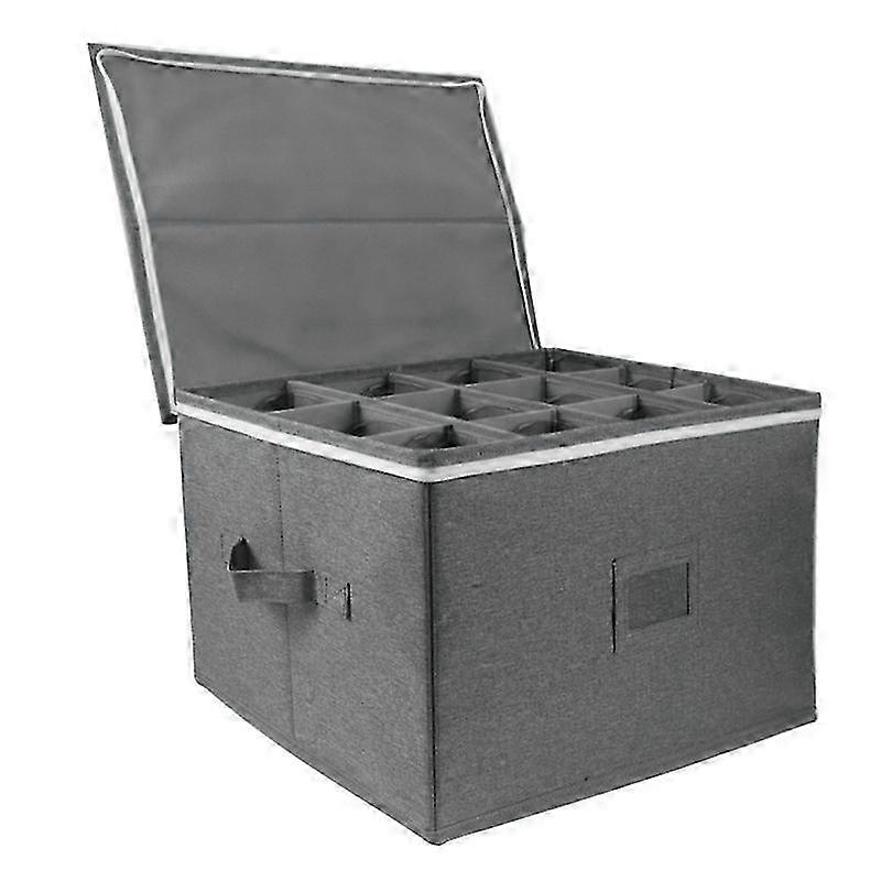 Optimized Wine Glass Storage Box for Goblet Storage