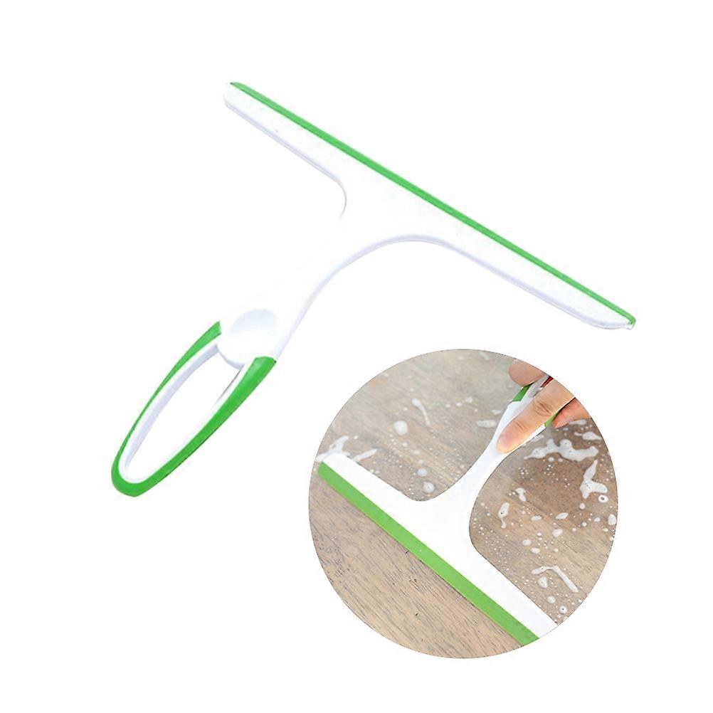 Glass Squeegee Wiper Window Brush Cleaner for Car Usage Lightweight Green for Vehicle Glass Washing 1Pack