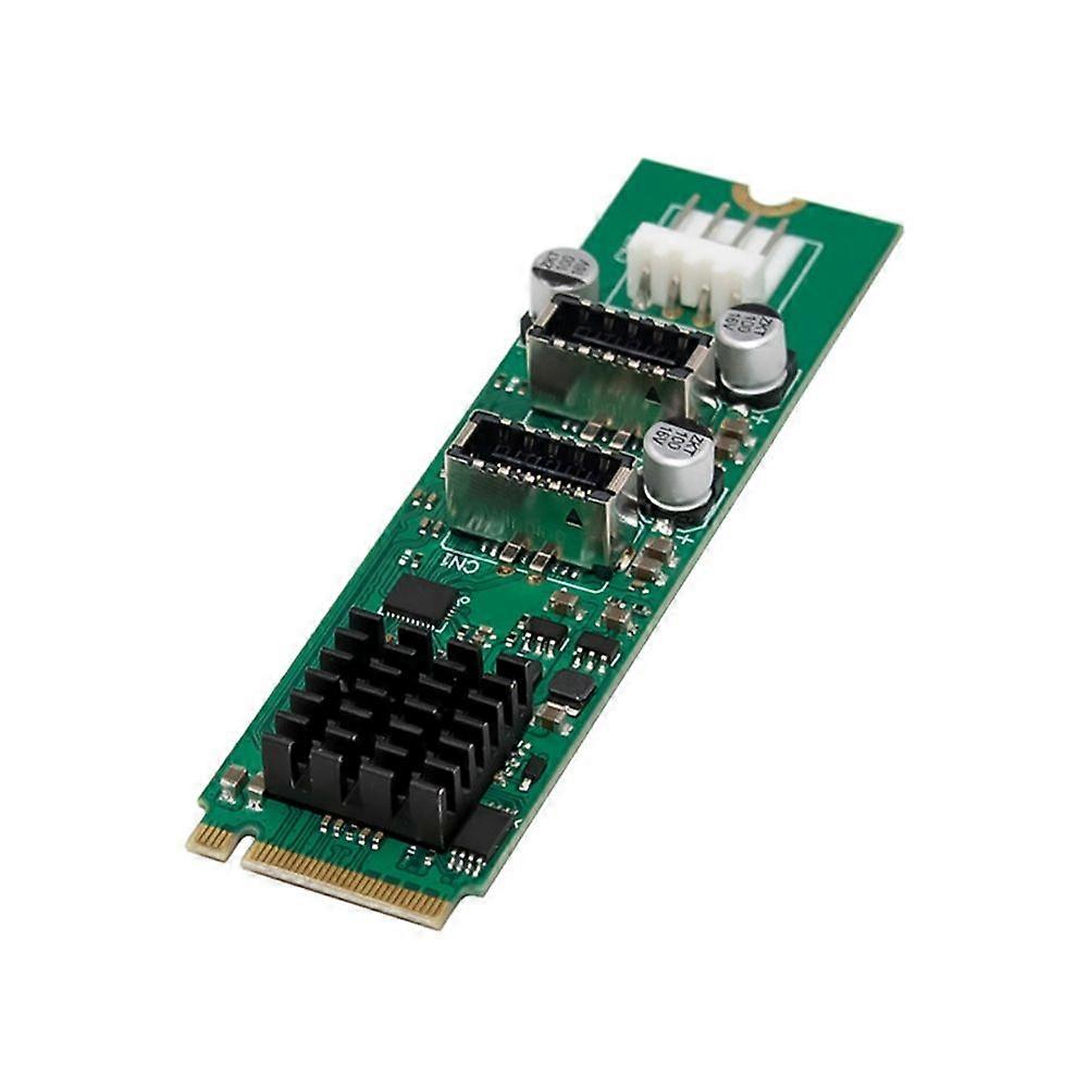 M.2 ASM3142 USB3.1 TYPE-E Expansion Card