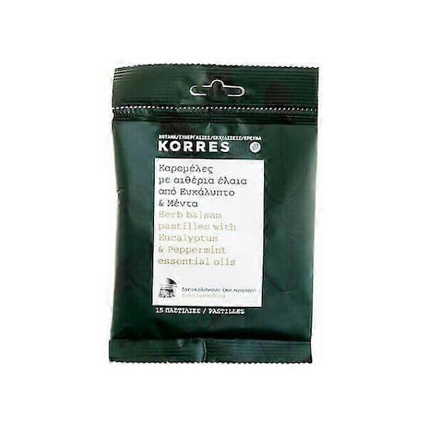 Korres Eucalyptus & Mint Lozenges with Essential Oils