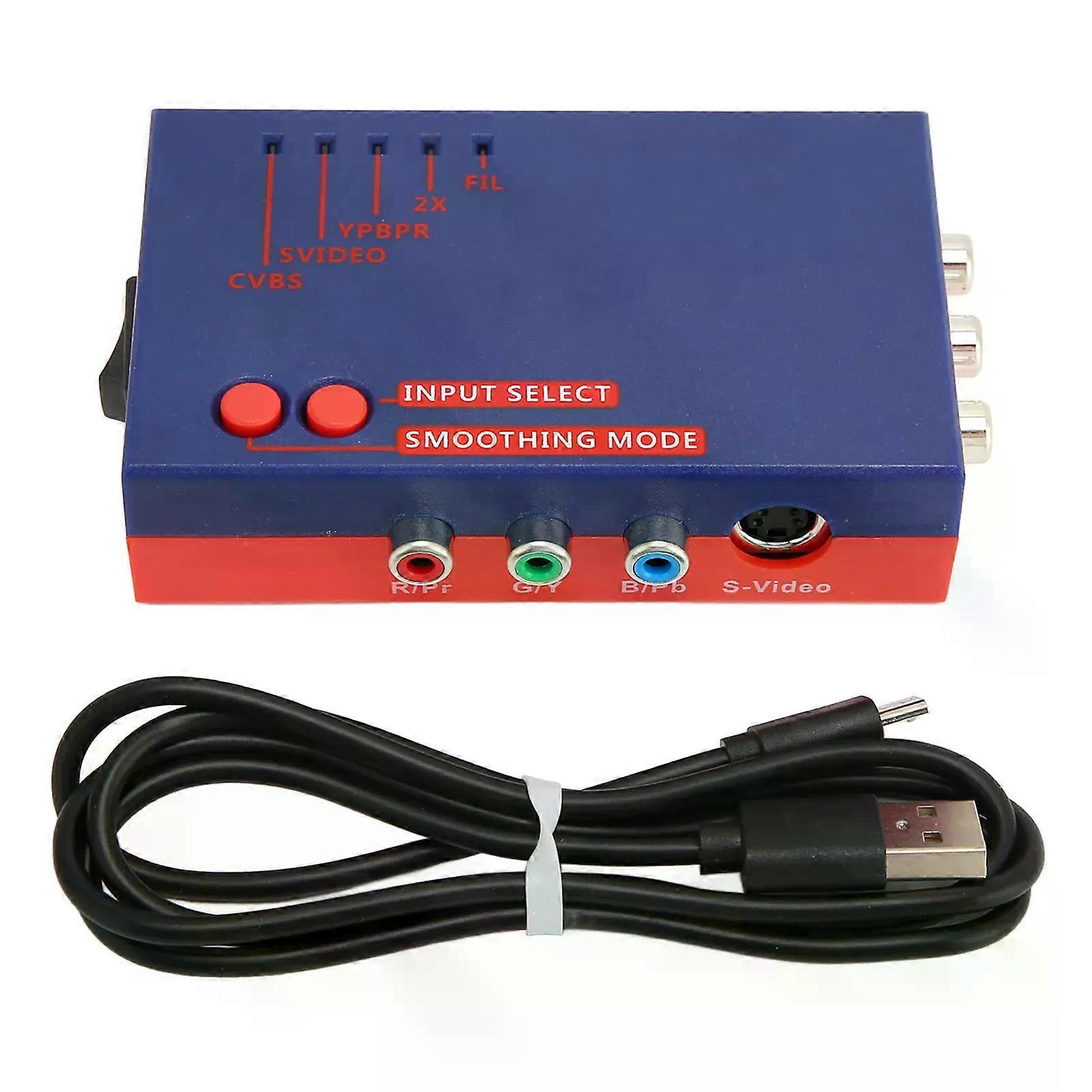 HD Multimedia Interface Converter A V To HD Multimedia Interface for RetroScaler2x Converter Game Consoles for N64 for SFC Host