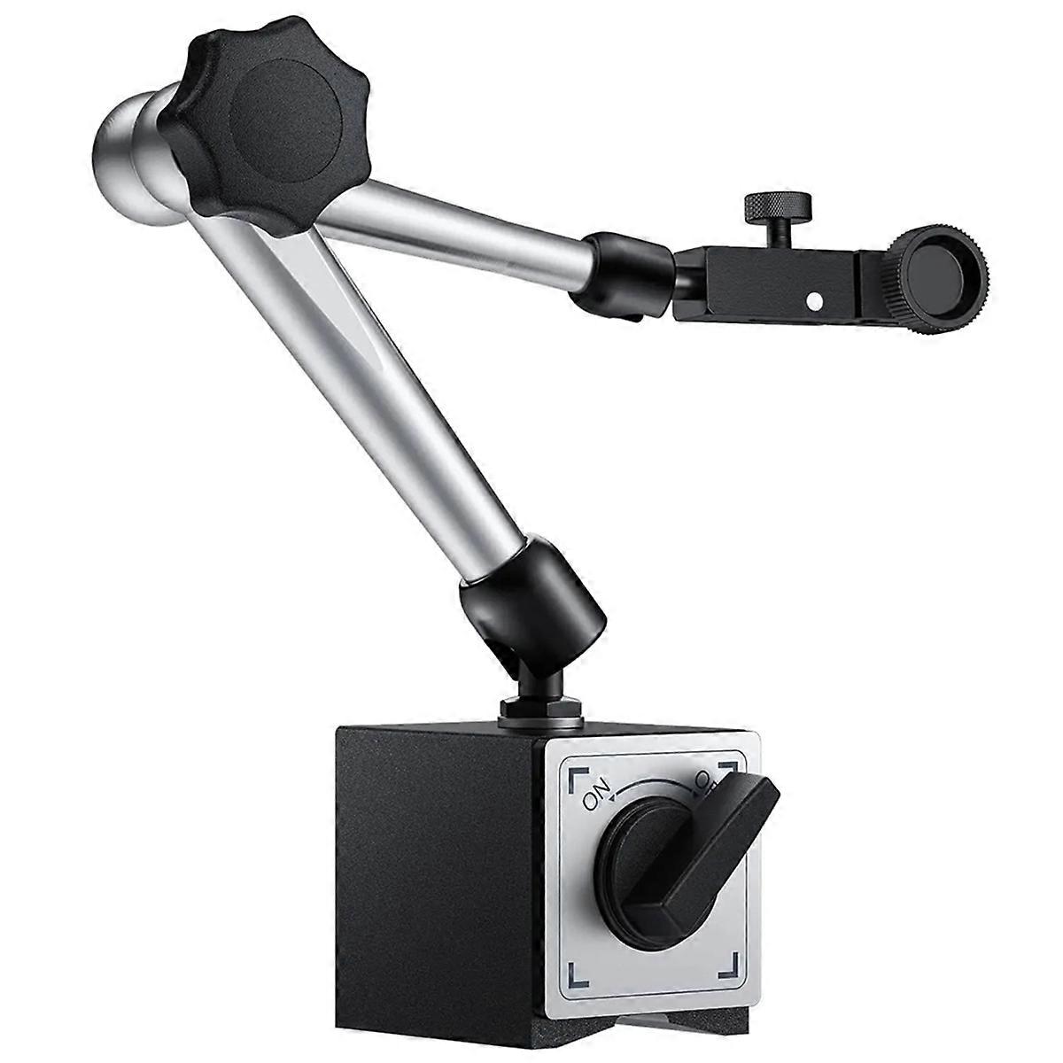 Magnetic Dial Indicator Holder 80kg Max Pull 3/8inch Clamp Adjustable for Digital Indicators