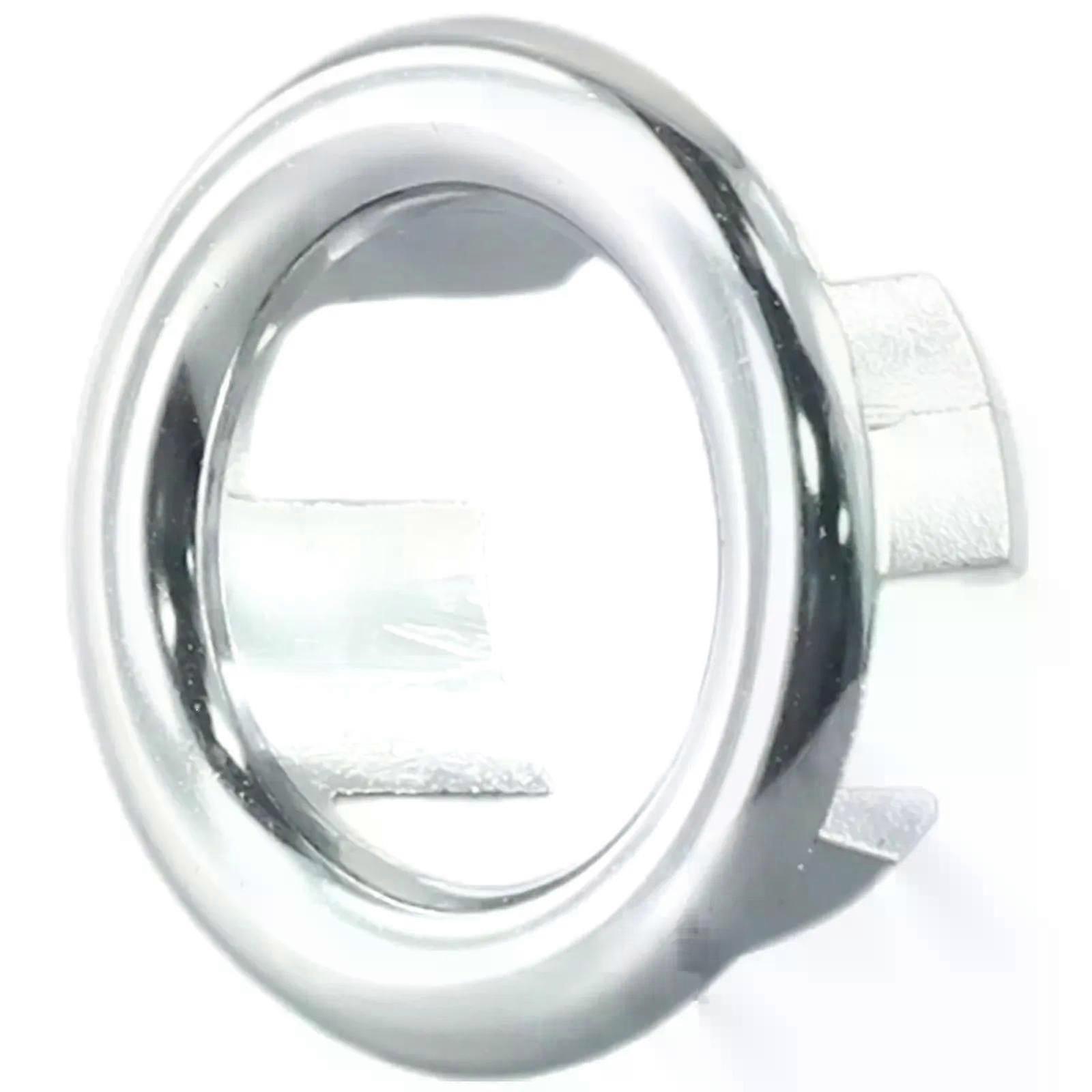 2pcs Overflow Ring Bathroom Basin Sink Overflow Ring Six-foot Round...