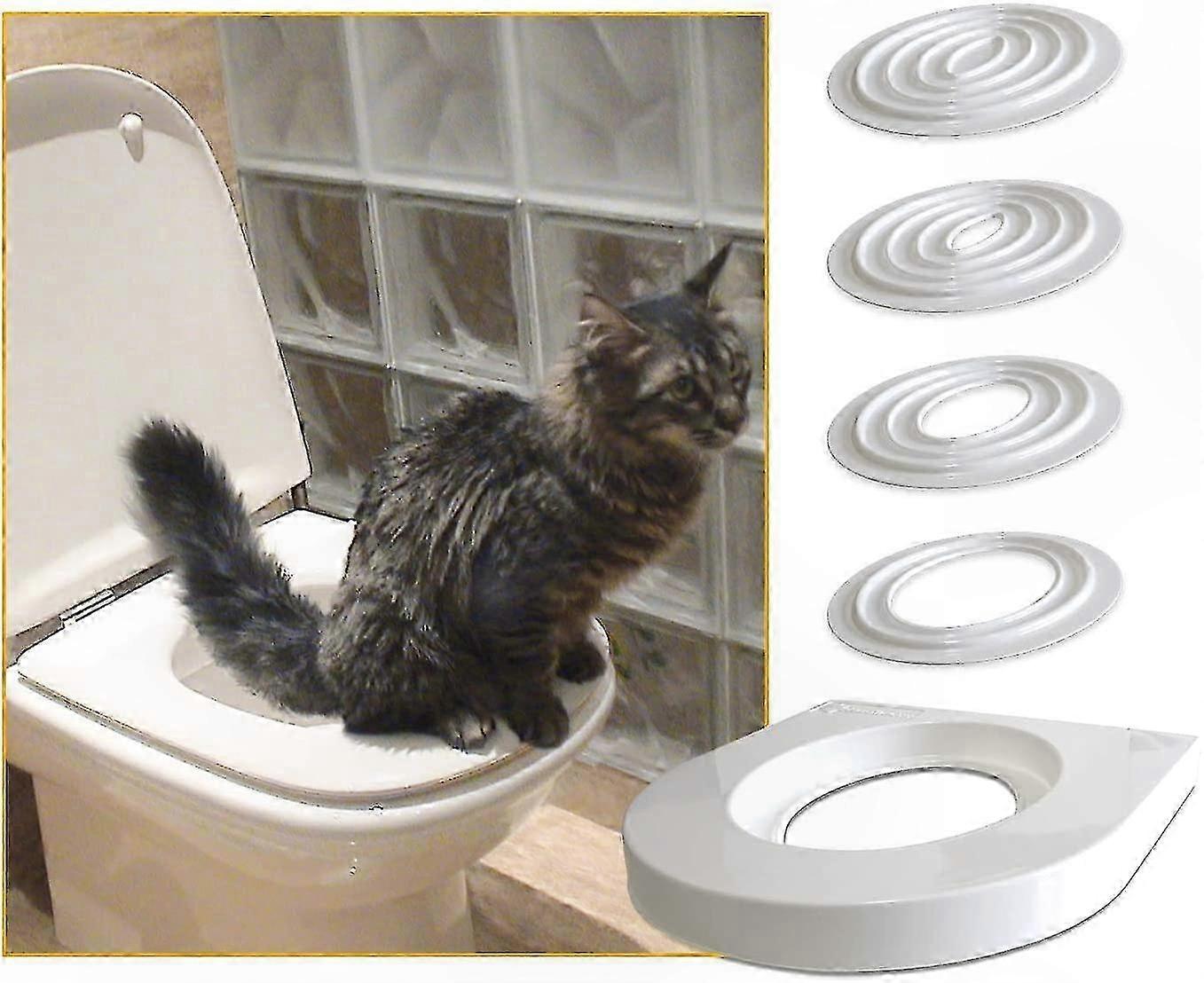 Toilet Training System for Cats - Easy Transition to Toilet Use