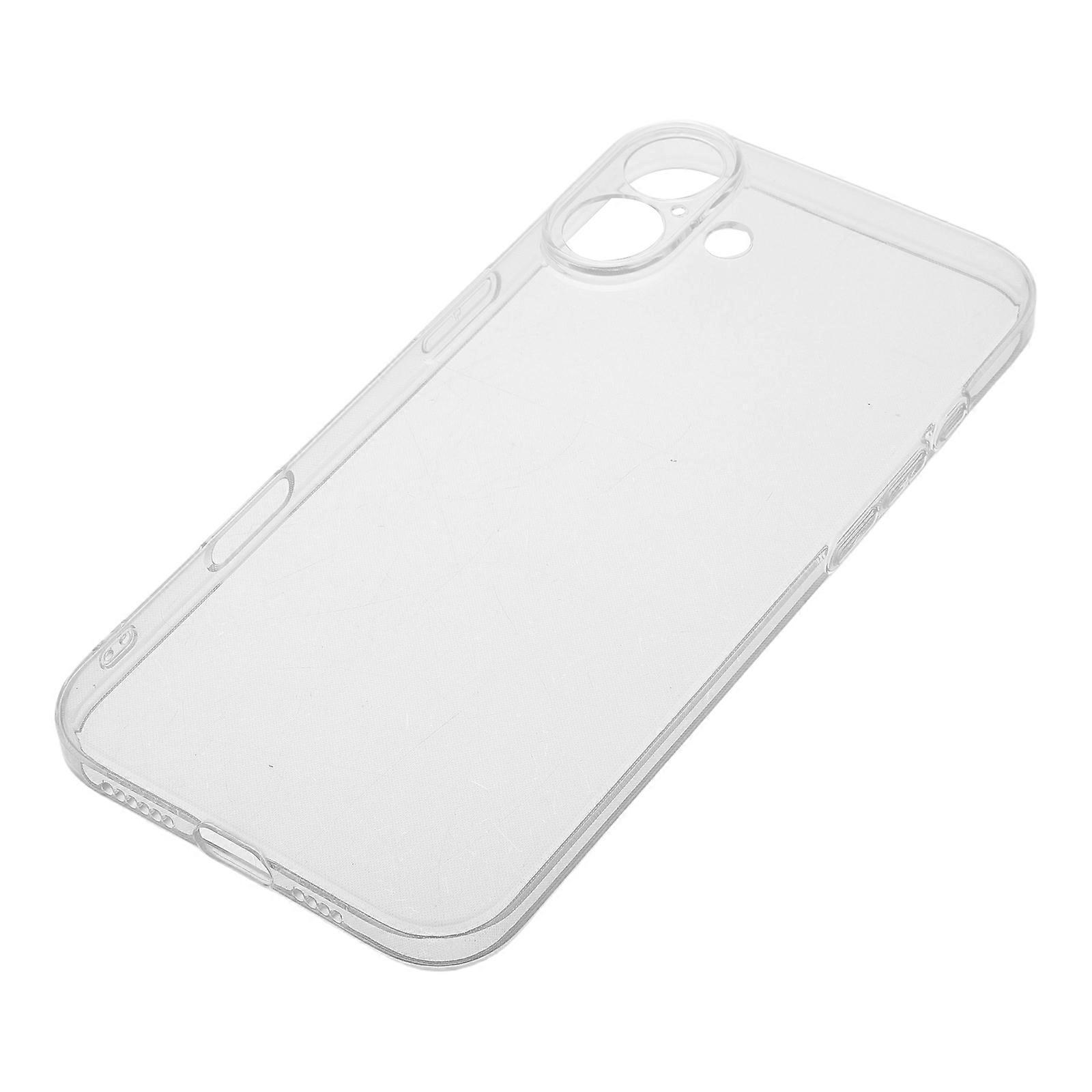 Cell Phone Protective Case Transparent Phone Case Replacement Scratch Resistant Lightweight Design For Daily Use 1Set