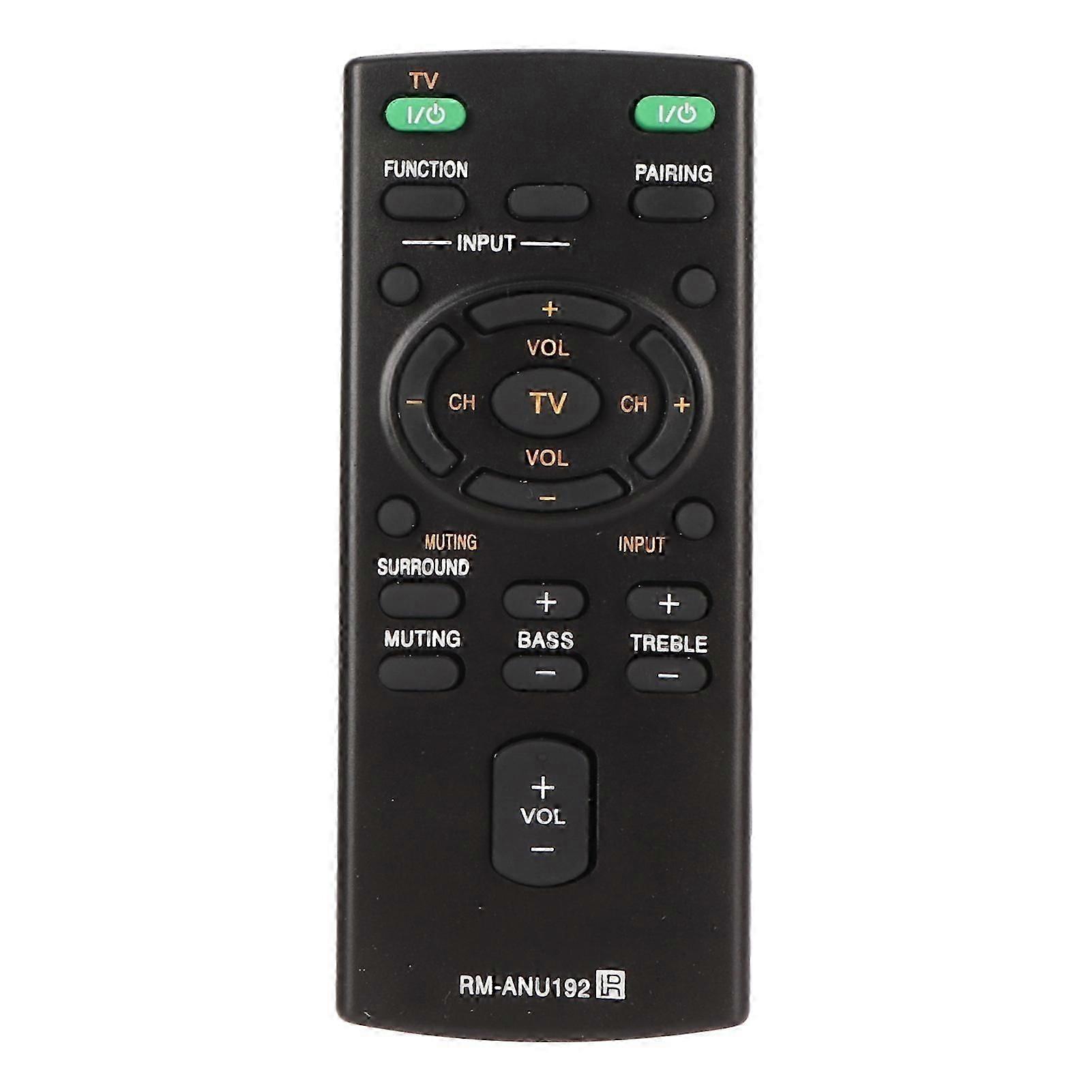 RM ANU192 Soundbar Remote Control Replacement for SUB RM ANU191 SACT60BT SS WCT60 SSWCT60 HT CT60BT HTCT60BT SA CT60BT