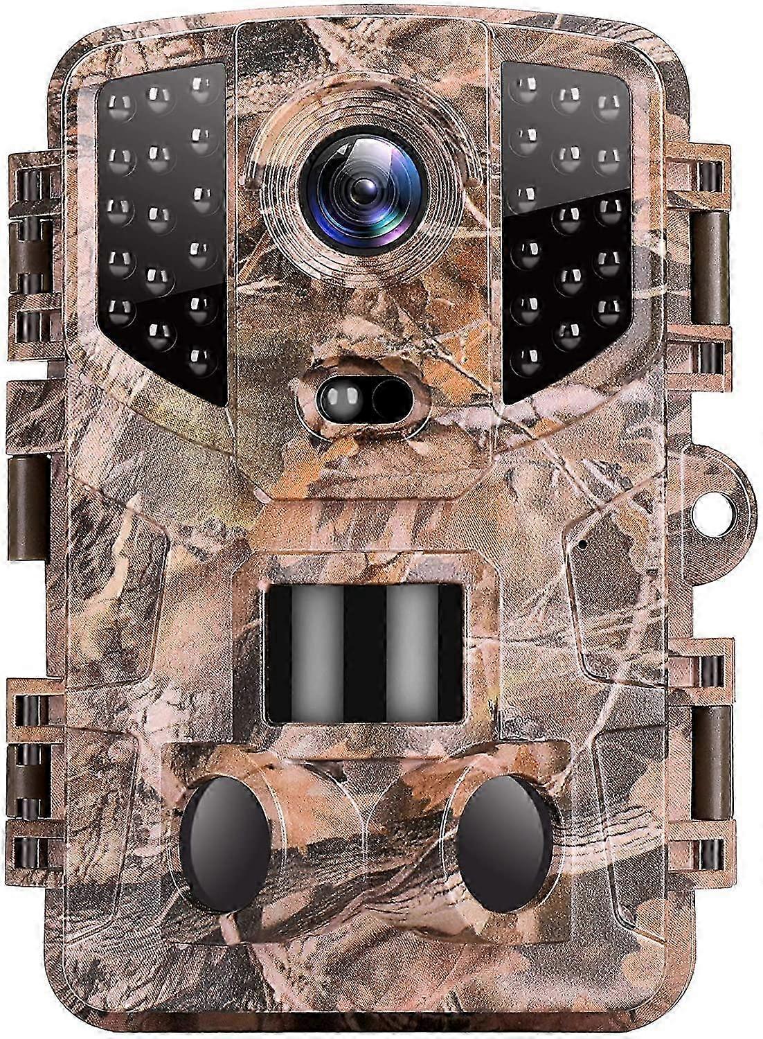 Van Top Ninja 1 Trail Camera 20MP 1080P Hunting Game Cam with Night Vision Motion Activated, Waterproof Scouting Camera with 3 Infrared Sensors, 120 D