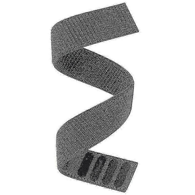 Pulseira Para -Garmin Forerunner 945 Watch Band Strap Hook Look Nylon Soft Belt H-YUHAO